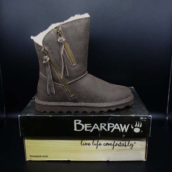 BearPaw Shoes - BEAR PAW 1901W CHESTNUT DIST Chestnut Distressed Mimi Women